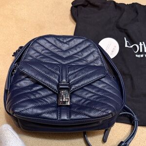 Botkier Midnight Blue Quilted Backpack